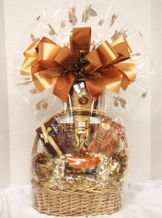 home for the holidays gift-basket