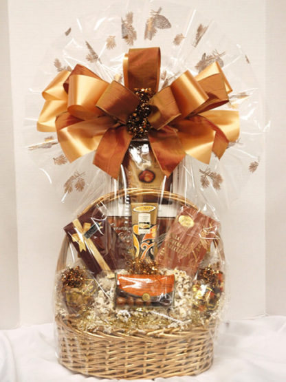 home for the holidays gift-basket
