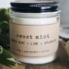 4oz Sweet Mint Candle