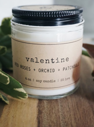 4oz Valentine Candle