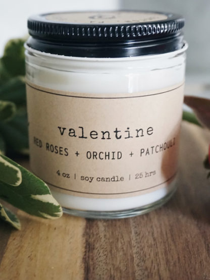 4oz Valentine Candle